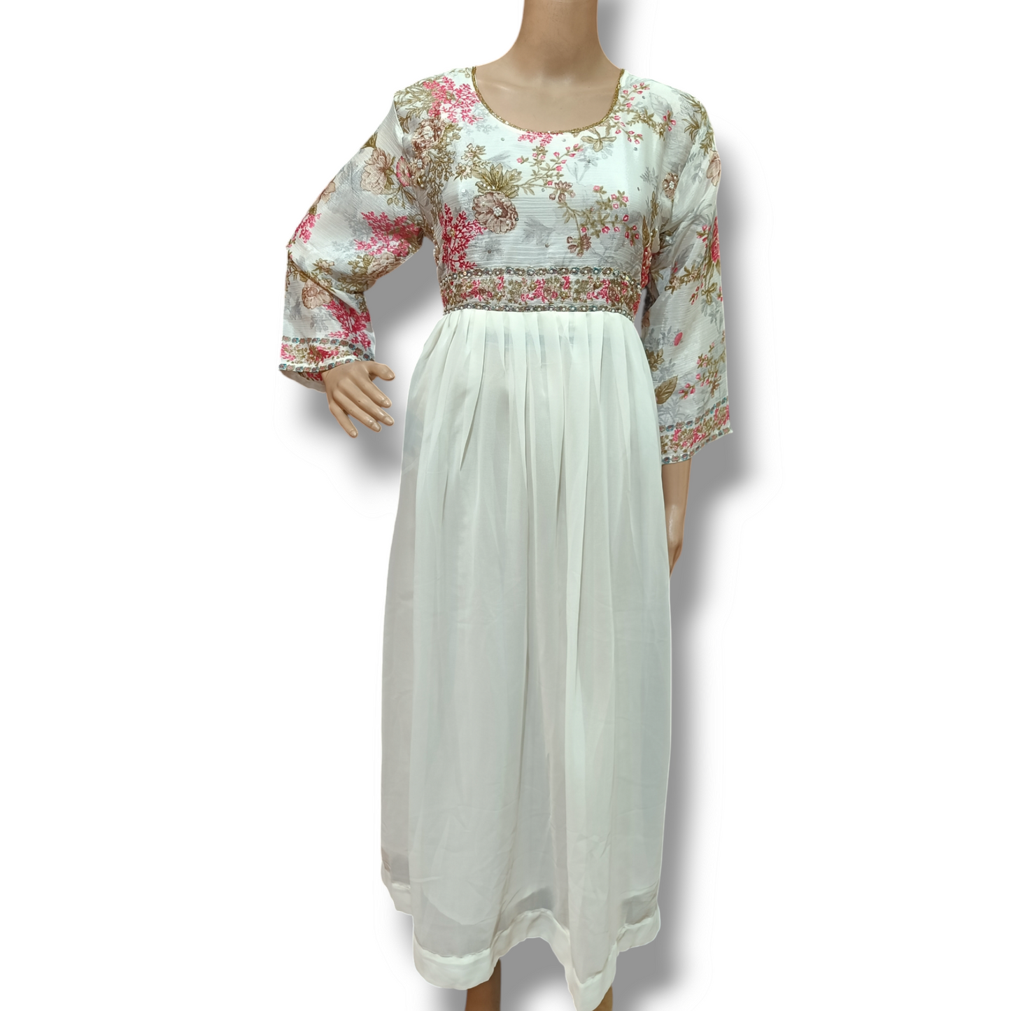 White Gown kurti