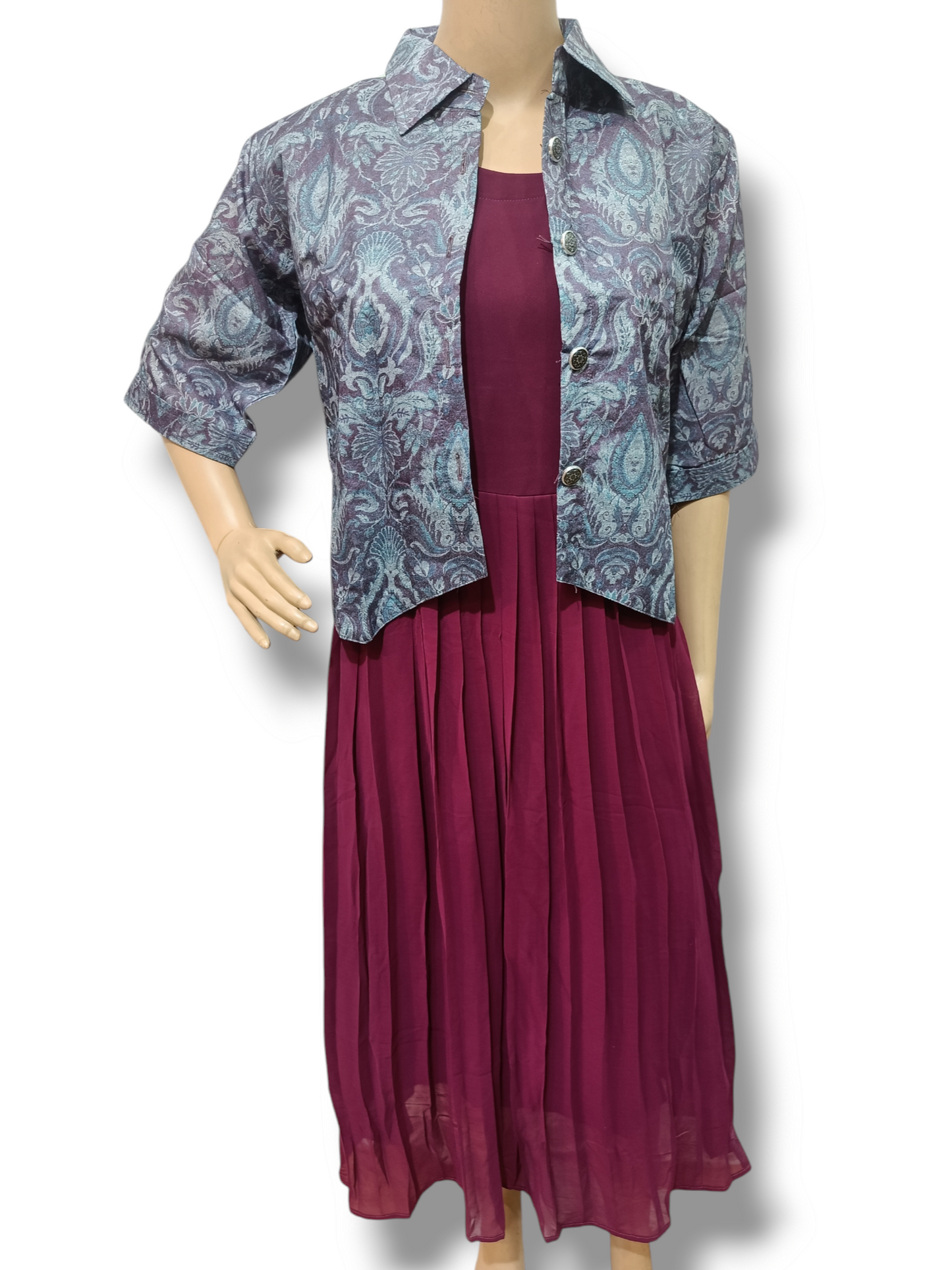Coat model kurti