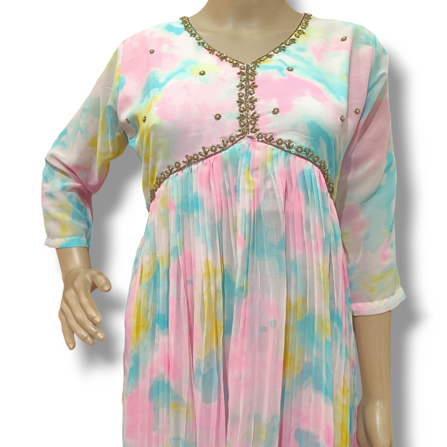 Multi colour kurti
