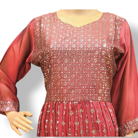 Heavy design kurti