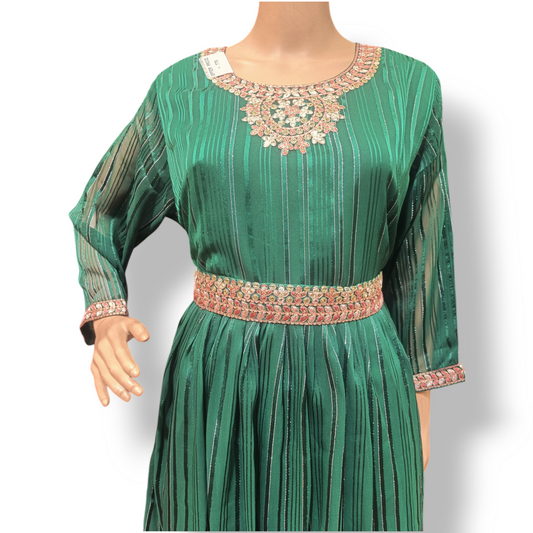 Golden neck kurti