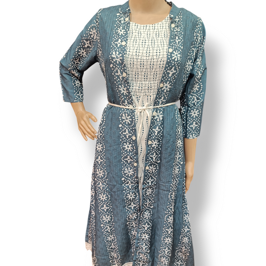 Coat model kurti